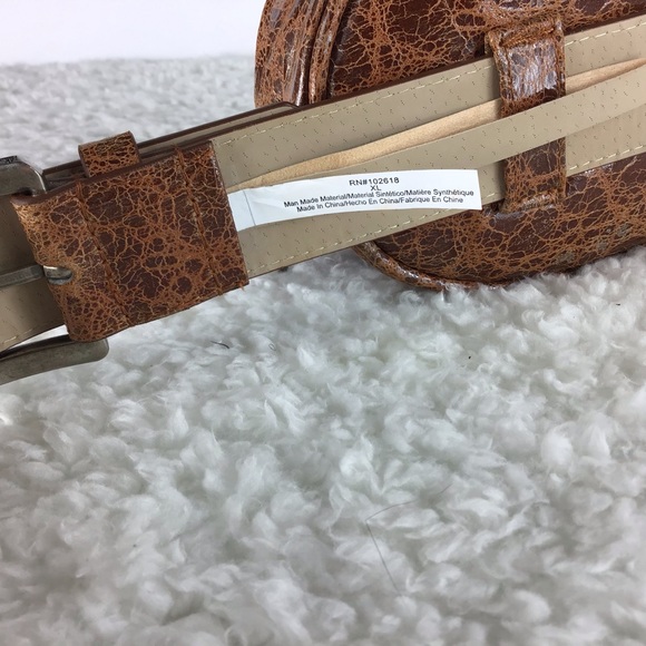 Steve Madden Chevron Quilted Belt Bag Cognac DA01 - Picture 4 of 5